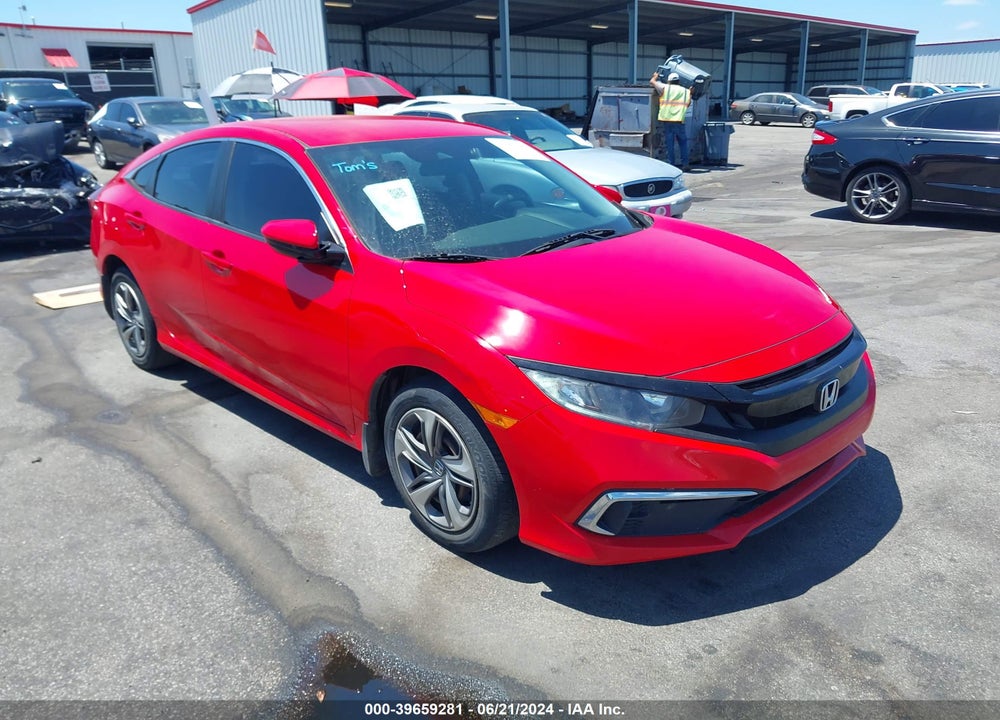 2019 HONDA CIVIC LX VIN: 2HGFC2F68KH577688