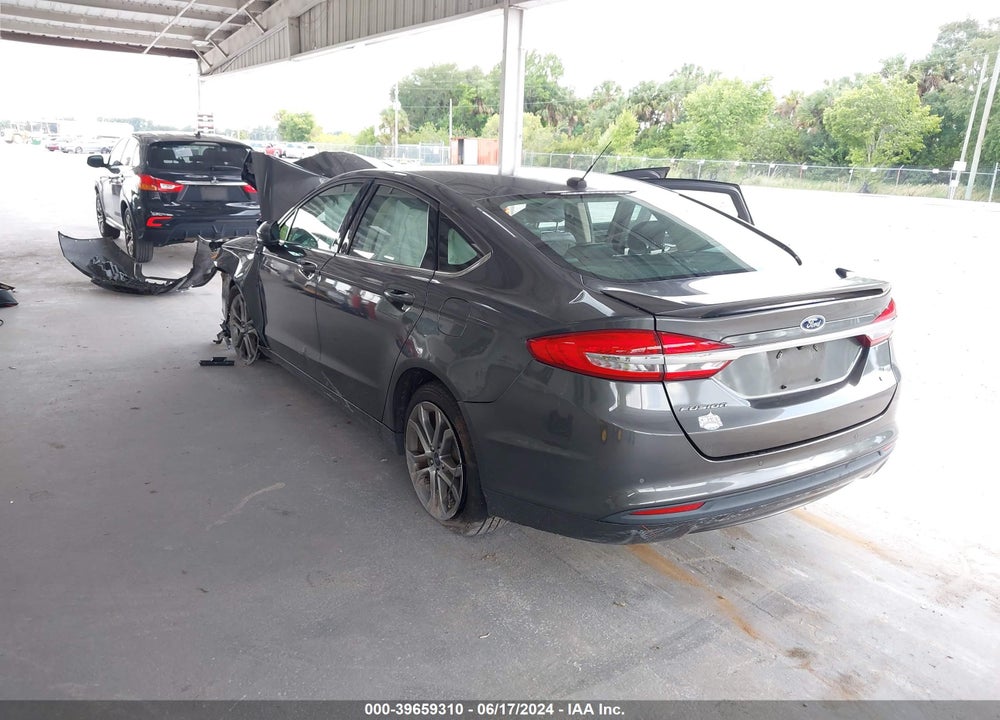 2017 FORD FUSION SE VIN: 3FA6P0HDXHR364070