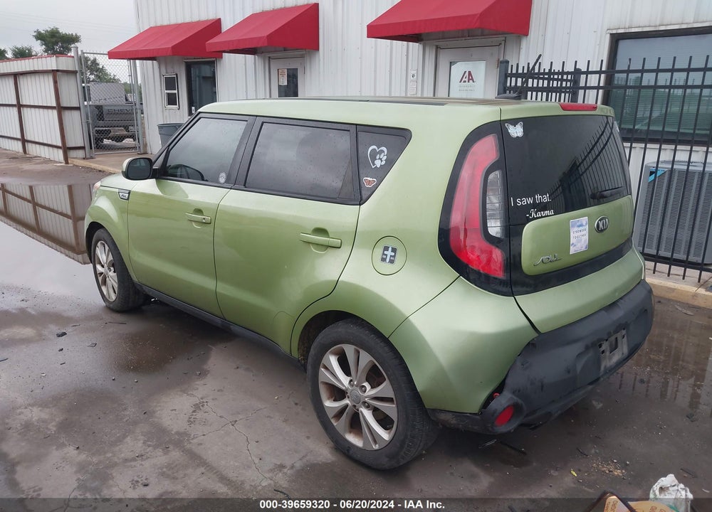 2015 KIA SOUL VIN: KNDJP3A54F7769161