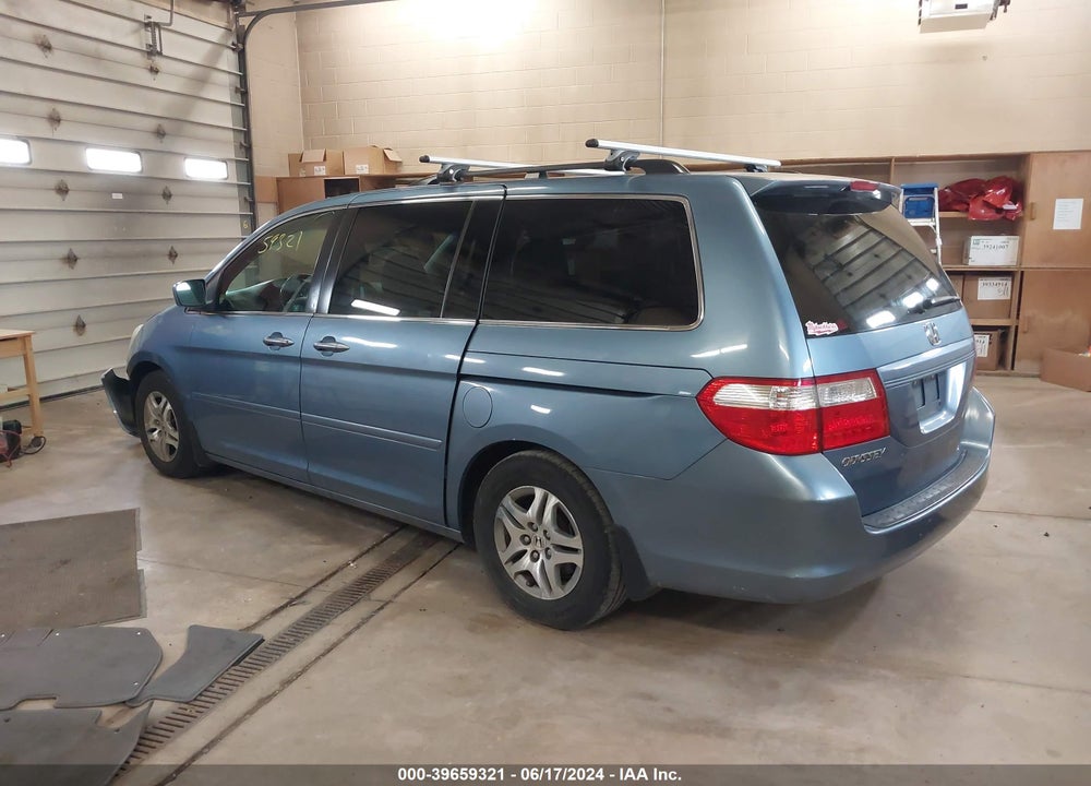 2006 HONDA ODYSSEY EX-L VIN: 5FNRL38796B123694