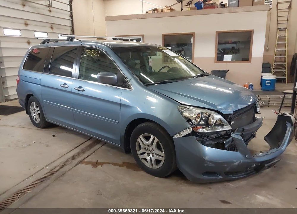 2006 HONDA ODYSSEY EX-L VIN: 5FNRL38796B123694
