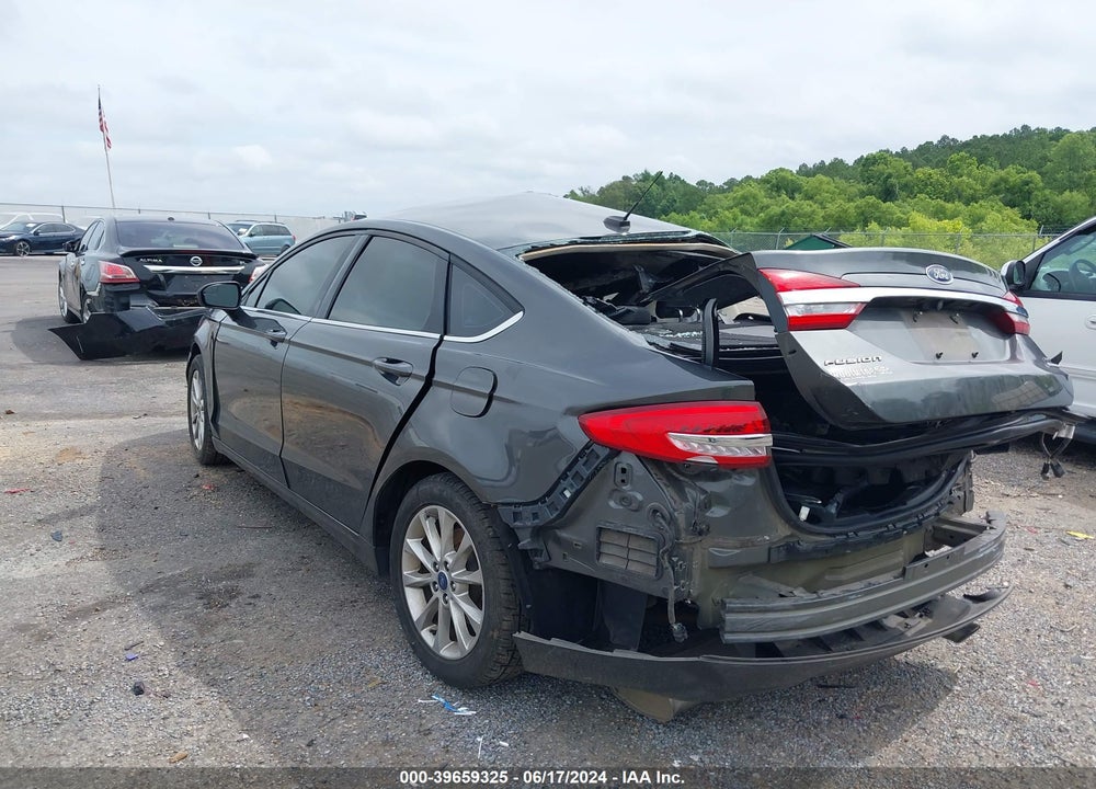 2017 FORD FUSION SE VIN: 3FA6P0HD7HR249989