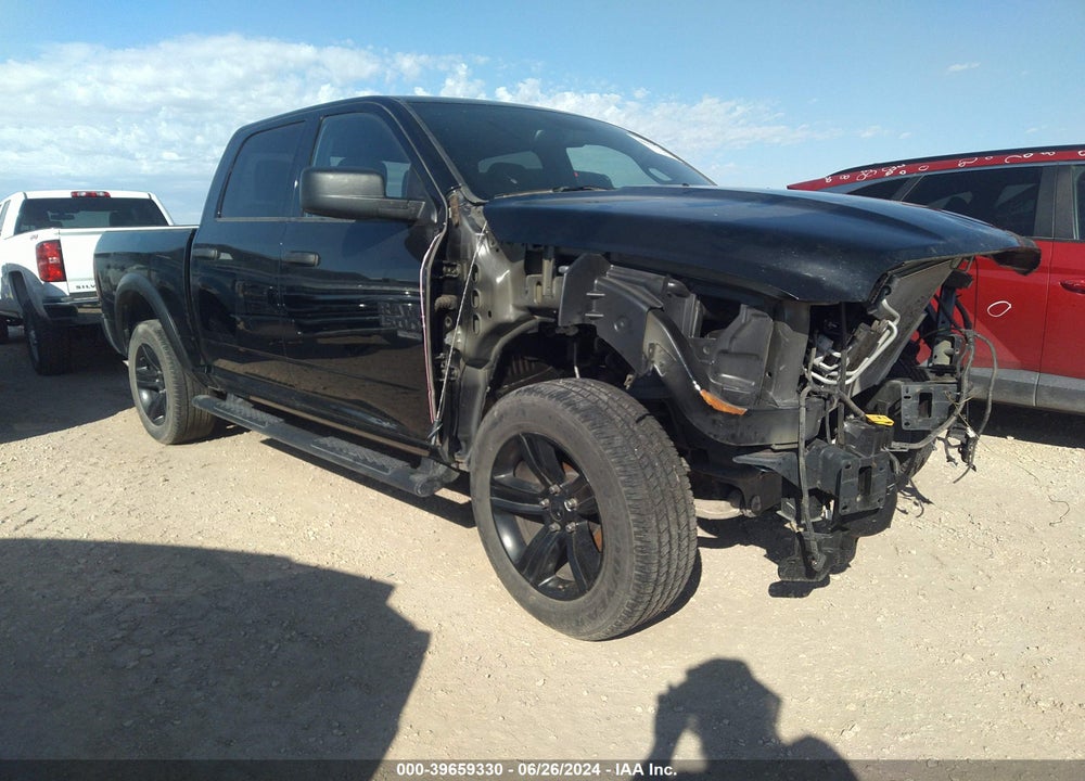 2022 RAM 1500 CLASSIC WARLOCK 4X4 5'7 BOX VIN: 1C6RR7LG9NS188132