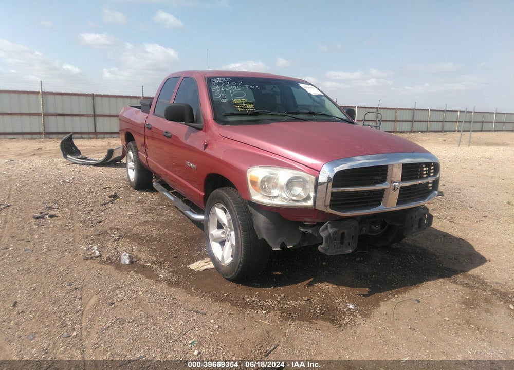2008 DODGE RAM 1500 SLT VIN: 1D7HA18N08J153415