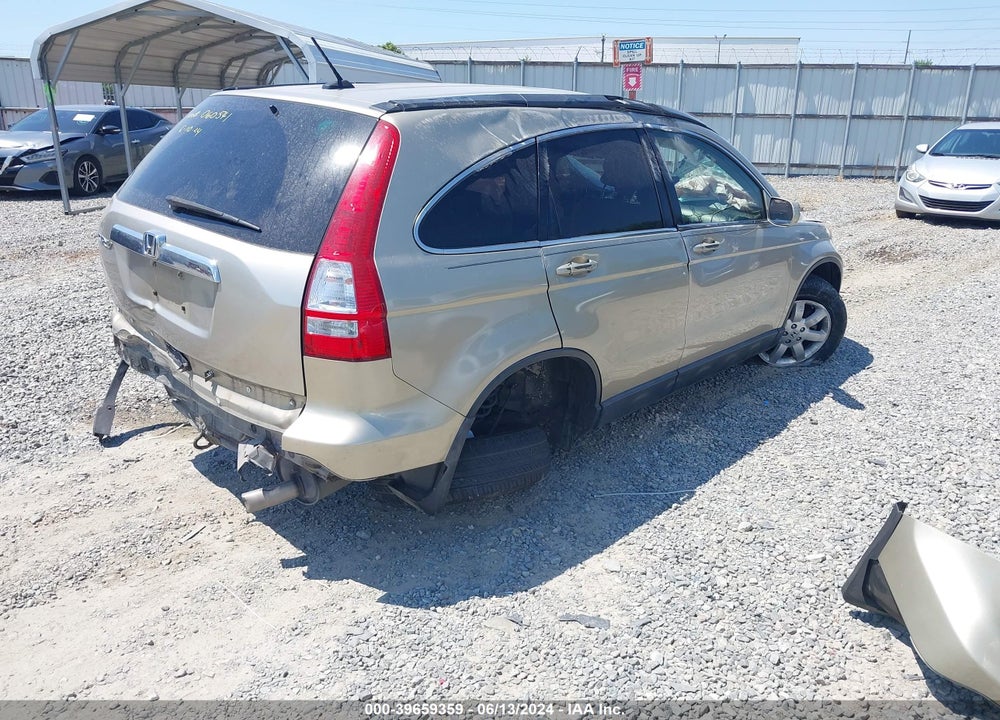 2007 HONDA CR-V EX-L VIN: JHLRE38737C060541