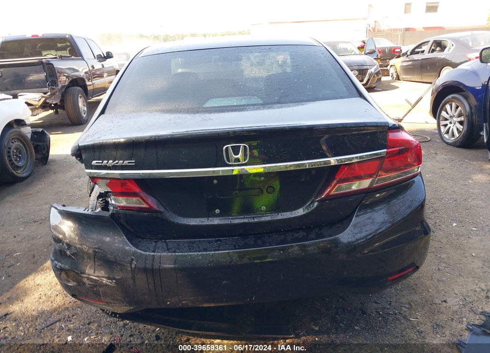2015 HONDA CIVIC LX VIN: 19XFB2F51FE246526