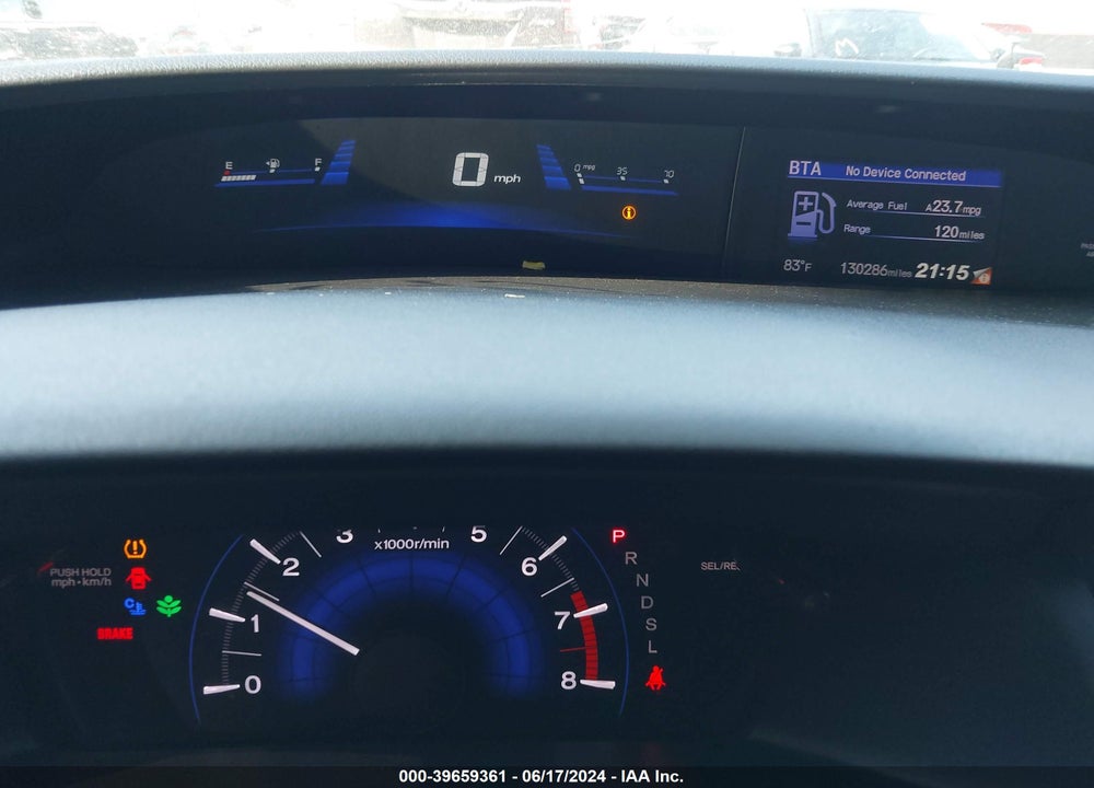 2015 HONDA CIVIC LX VIN: 19XFB2F51FE246526