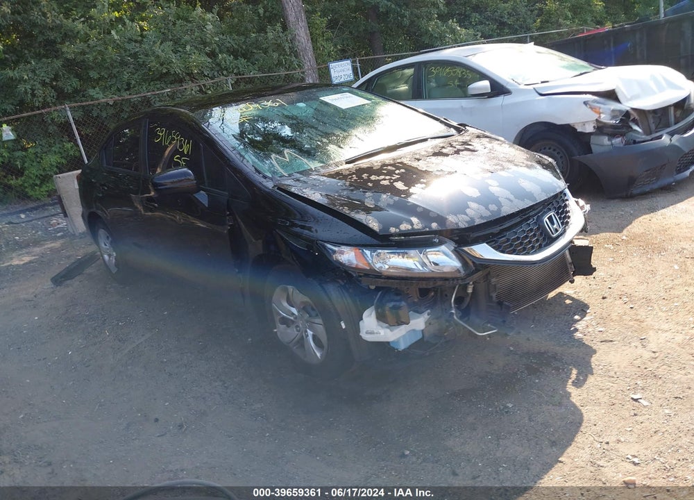 2015 HONDA CIVIC LX VIN: 19XFB2F51FE246526