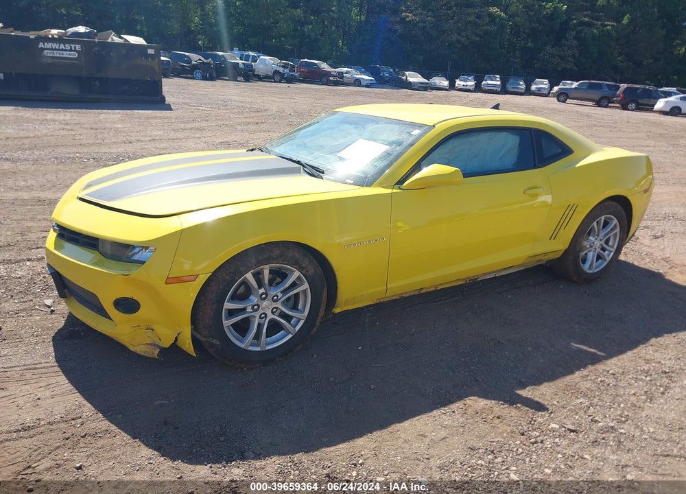 2014 CHEVROLET CAMARO 2LS VIN: 2G1FA1E34E9155110