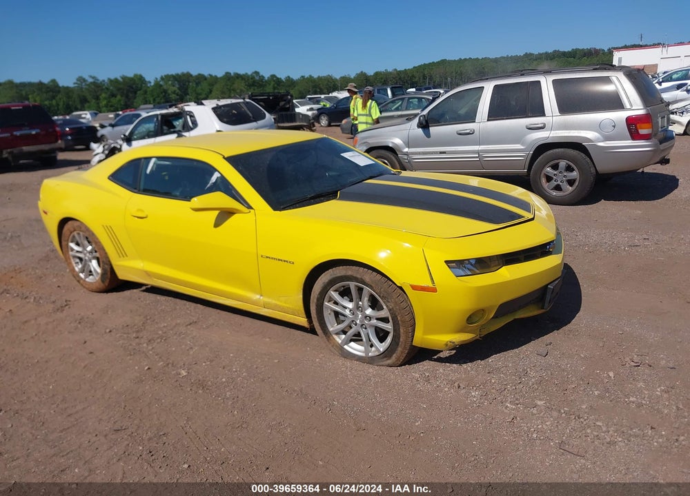 2014 CHEVROLET CAMARO 2LS VIN: 2G1FA1E34E9155110