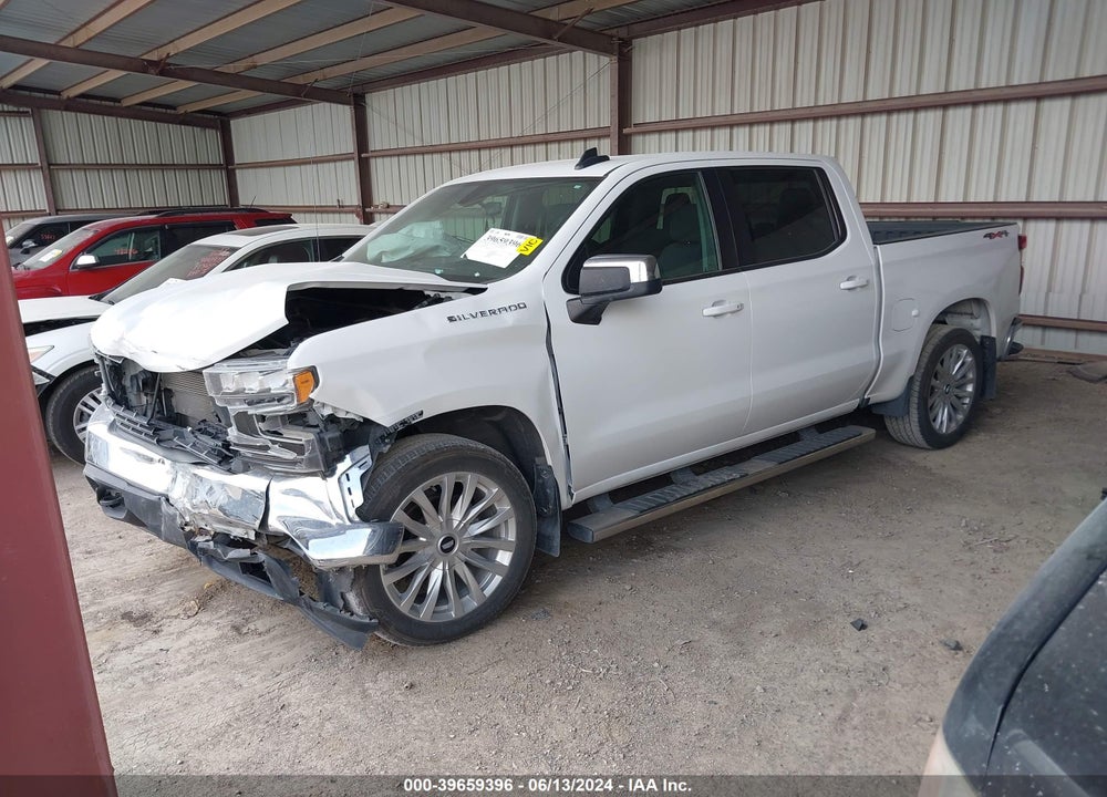 2019 CHEVROLET SILVERADO 1500 LT VIN: 1GCUYDED9KZ371119