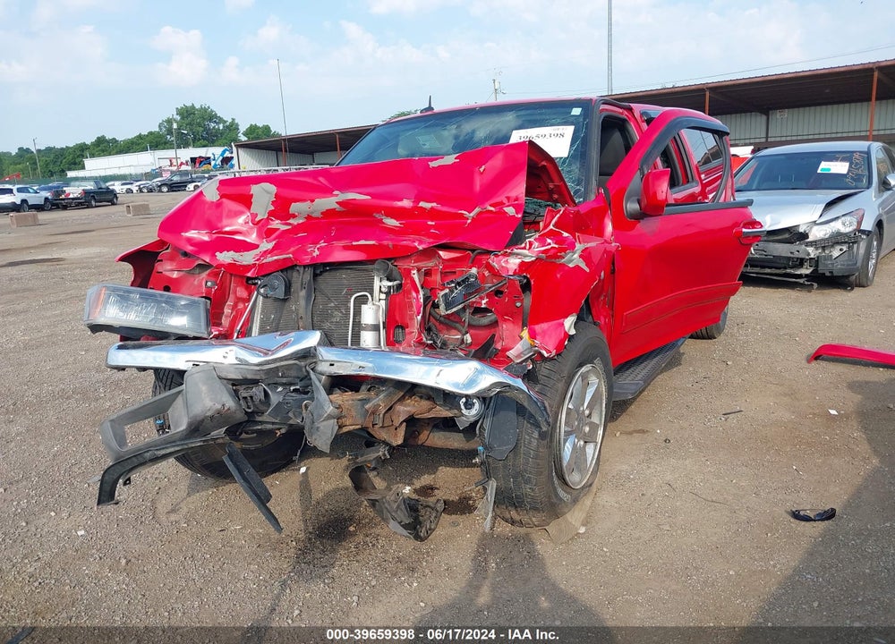 2012 CHEVROLET COLORADO 2LT VIN: 1GCHTDFE1C8136423