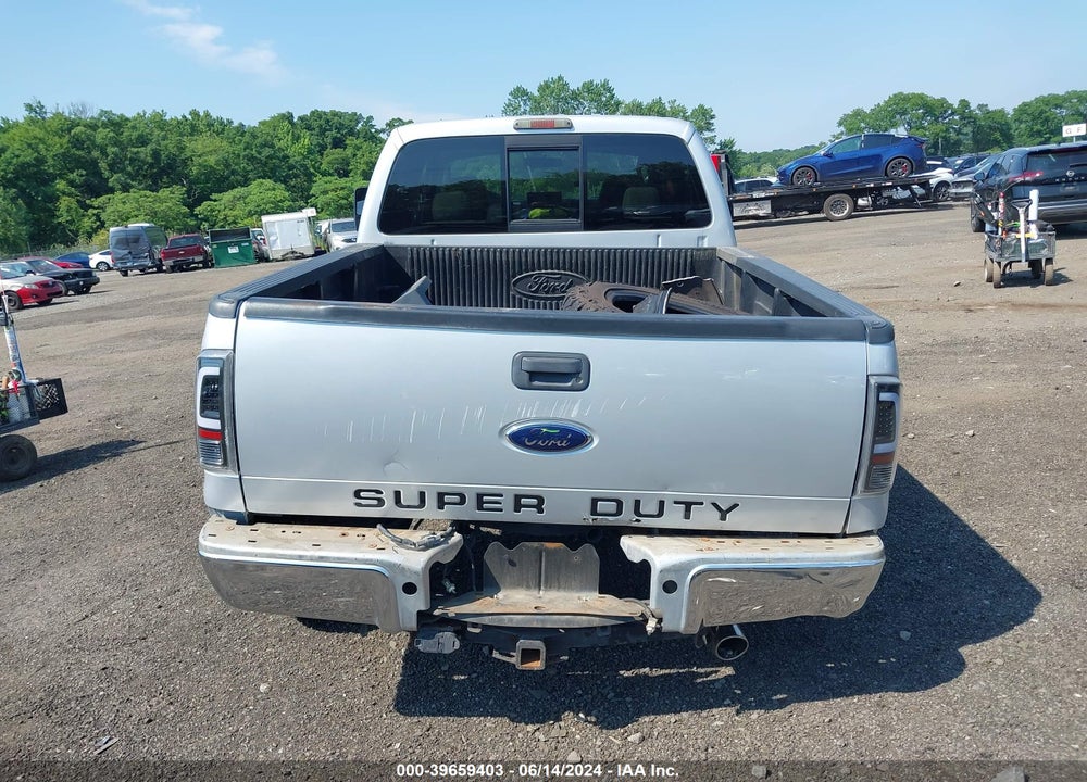 2008 FORD F-250 FX4/KING RANCH/LARIAT/XL/XLT VIN: 1FTSW21558ED47836