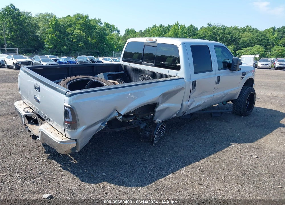 2008 FORD F-250 FX4/KING RANCH/LARIAT/XL/XLT VIN: 1FTSW21558ED47836