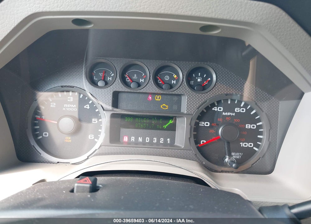 2008 FORD F-250 FX4/KING RANCH/LARIAT/XL/XLT VIN: 1FTSW21558ED47836