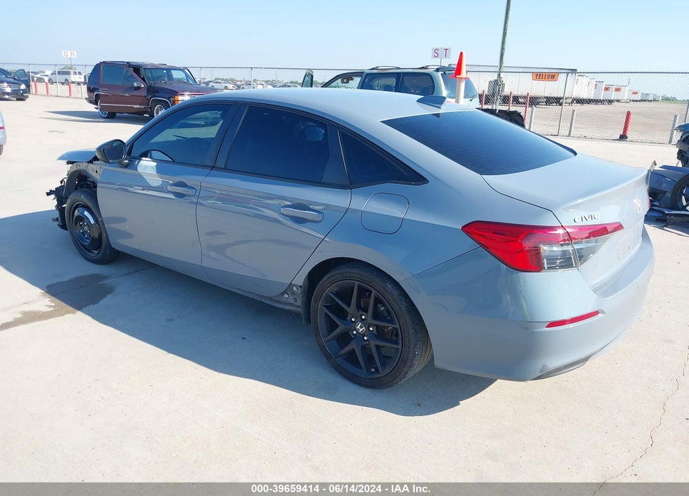 2022 HONDA CIVIC SPORT VIN: 2HGFE2F5XNH535657