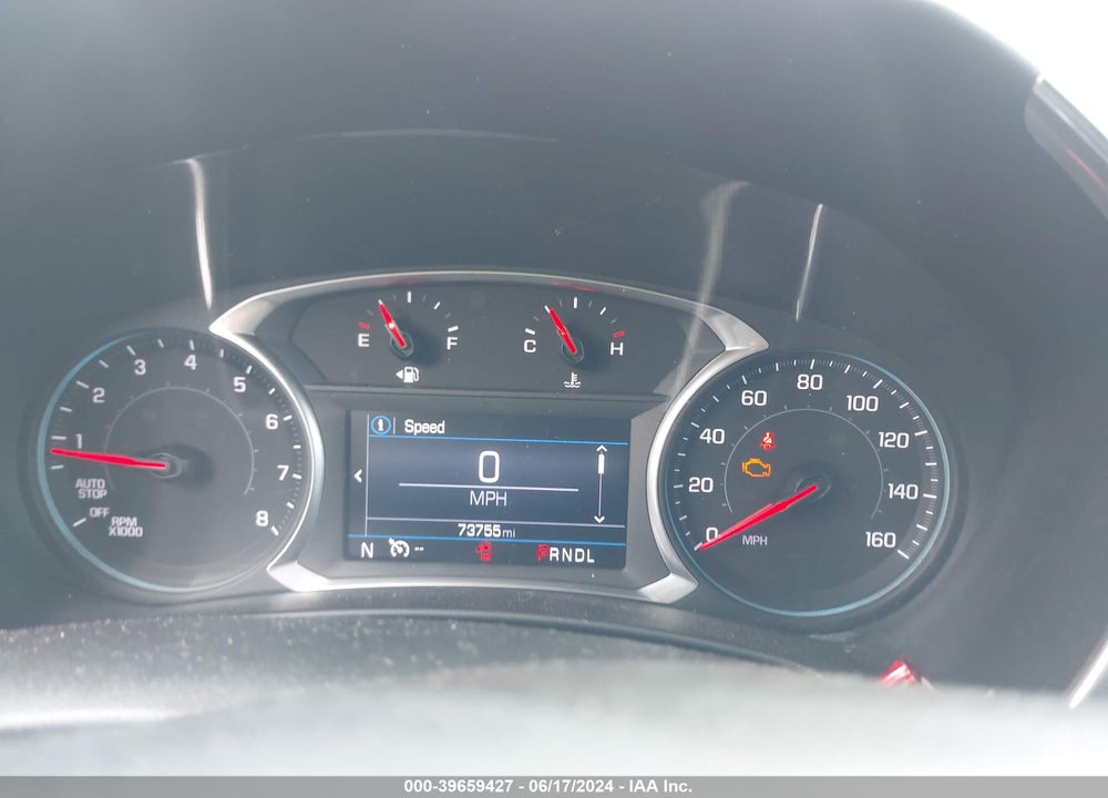 2019 CHEVROLET EQUINOX LT VIN: 2GNAXUEV7K6123422