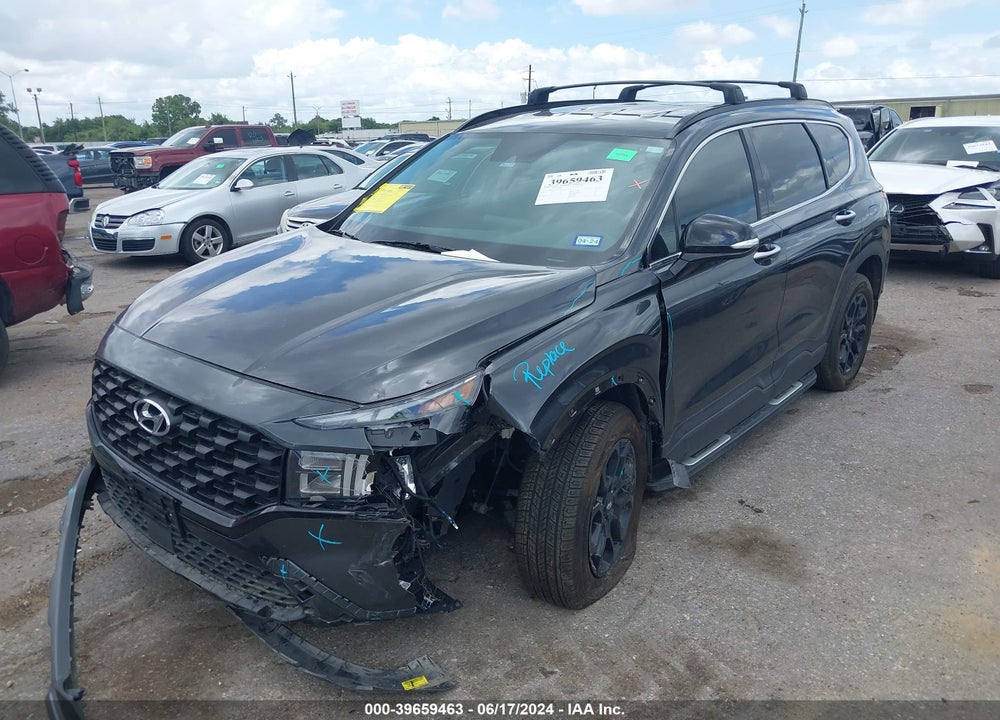2022 HYUNDAI SANTA FE XRT VIN: 5NMS6DAJ1NH455128