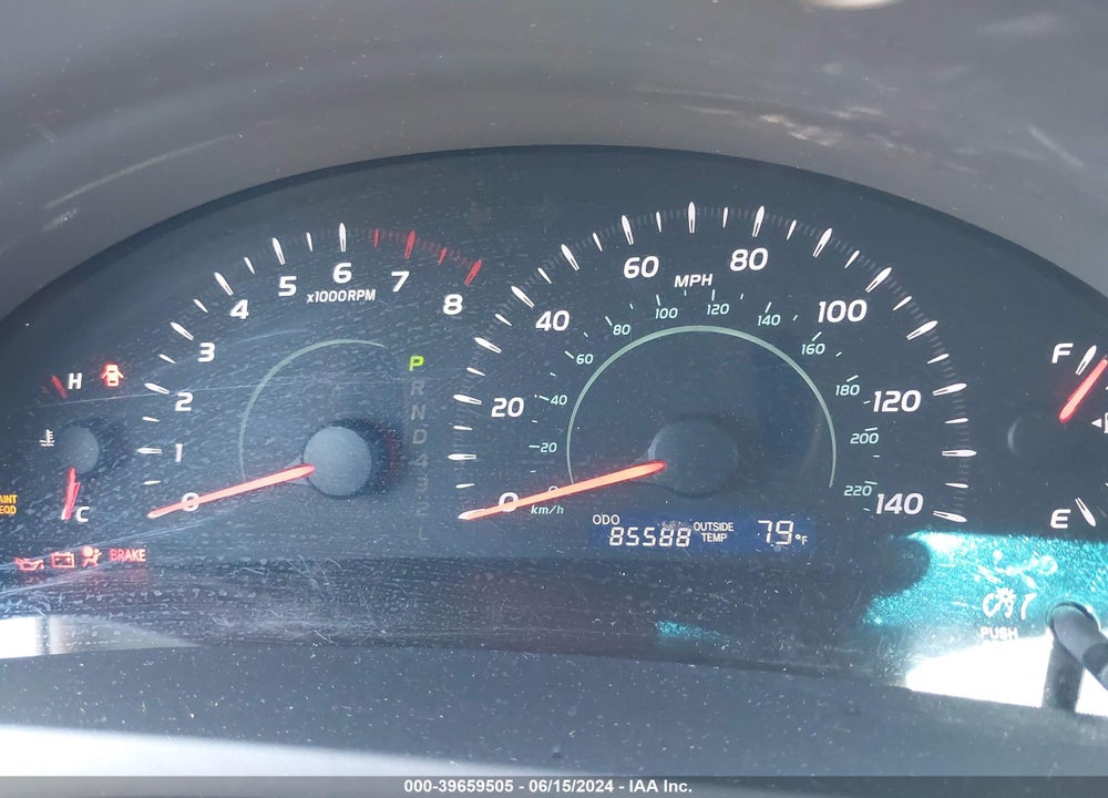 2008 TOYOTA CAMRY LE VIN: 4T1BE46K28U209282