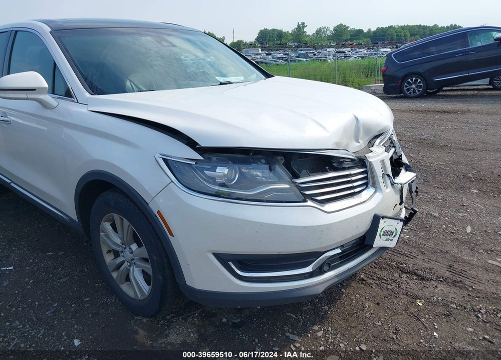 2016 LINCOLN MKX RESERVE VIN: 2LMTJ8LP4GBL89140