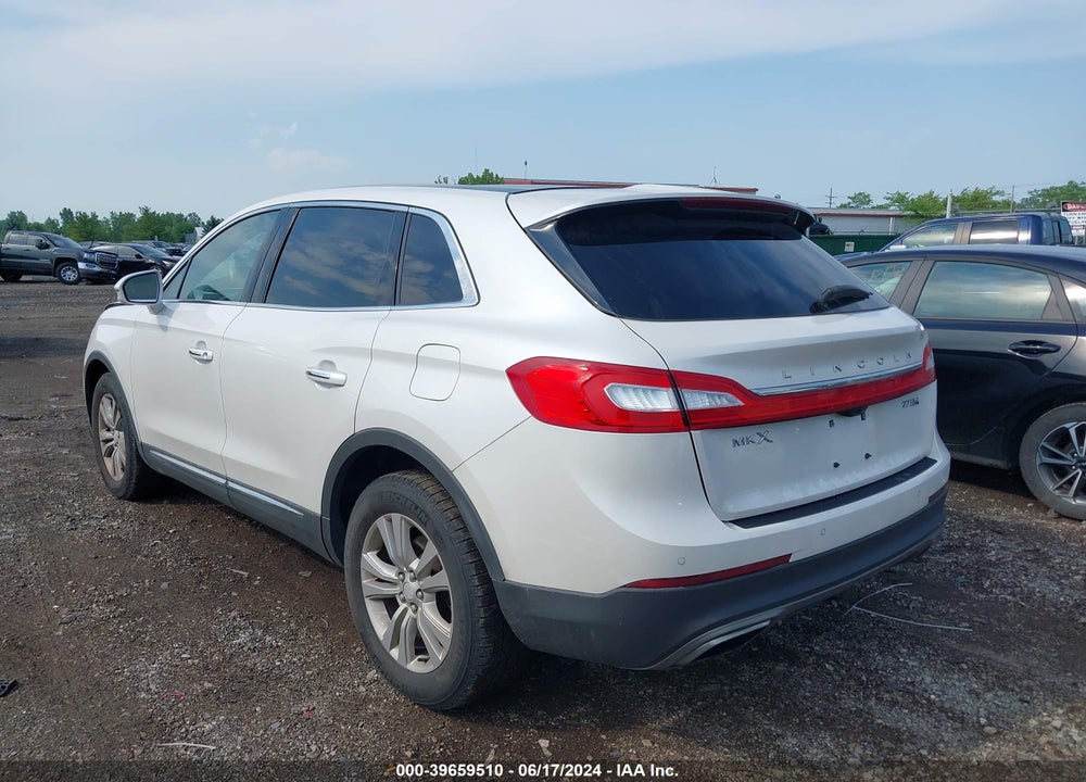 2016 LINCOLN MKX RESERVE VIN: 2LMTJ8LP4GBL89140