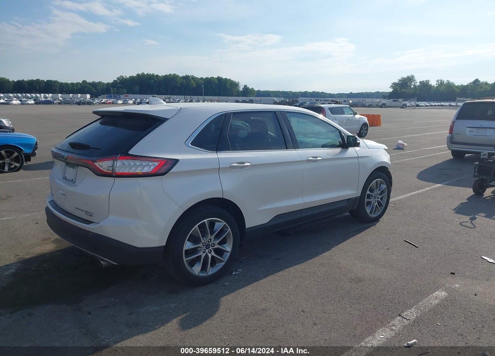 2017 FORD EDGE TITANIUM VIN: 2FMPK4K93HBB67678