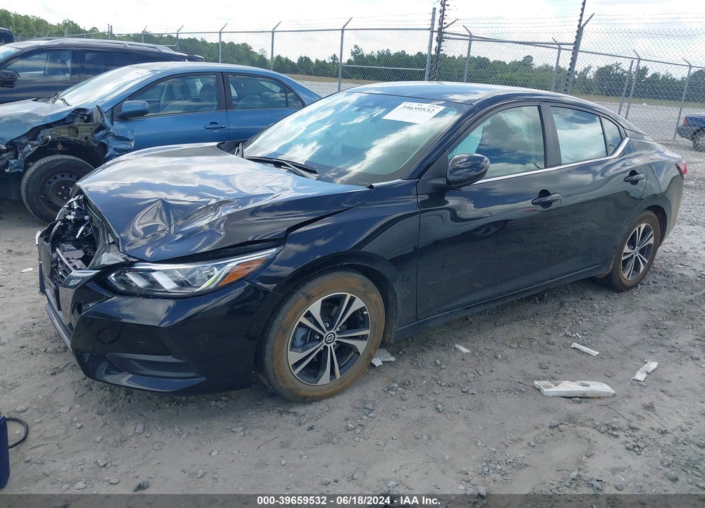 2022 NISSAN SENTRA SV XTRONIC CVT VIN: 3N1AB8CV0NY289921