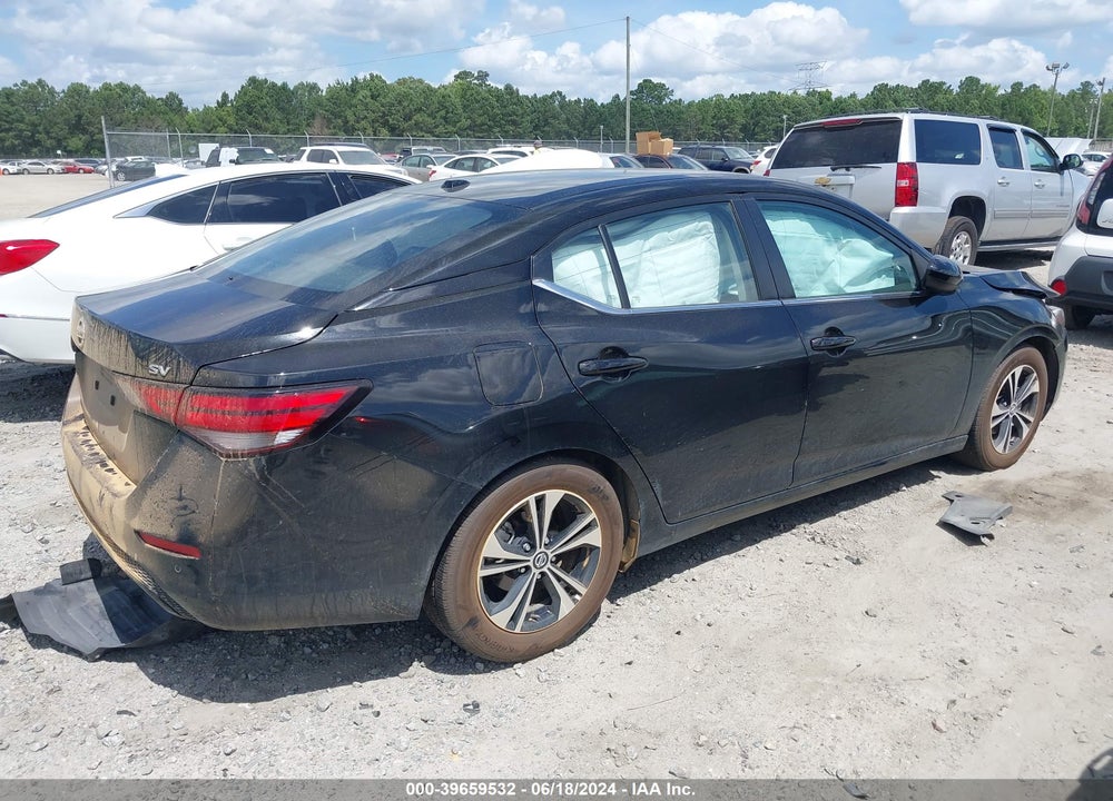 2022 NISSAN SENTRA SV XTRONIC CVT VIN: 3N1AB8CV0NY289921