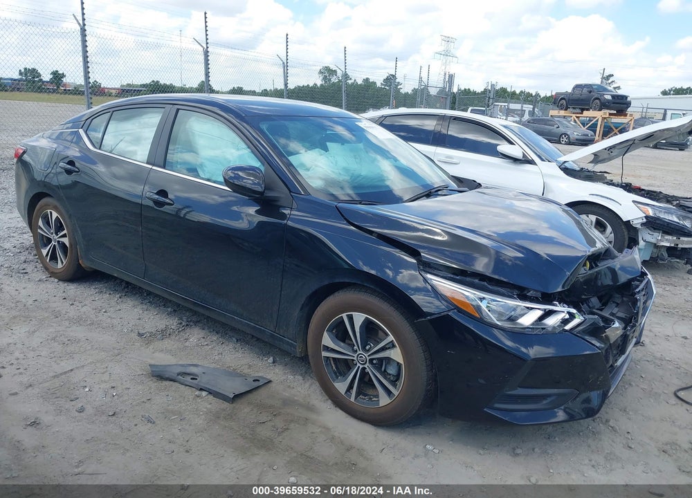 2022 NISSAN SENTRA SV XTRONIC CVT VIN: 3N1AB8CV0NY289921