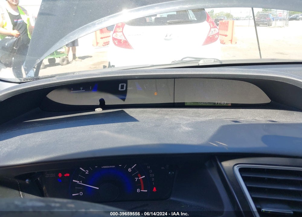 2013 HONDA CIVIC LX VIN: 19XFB2F55DE007722