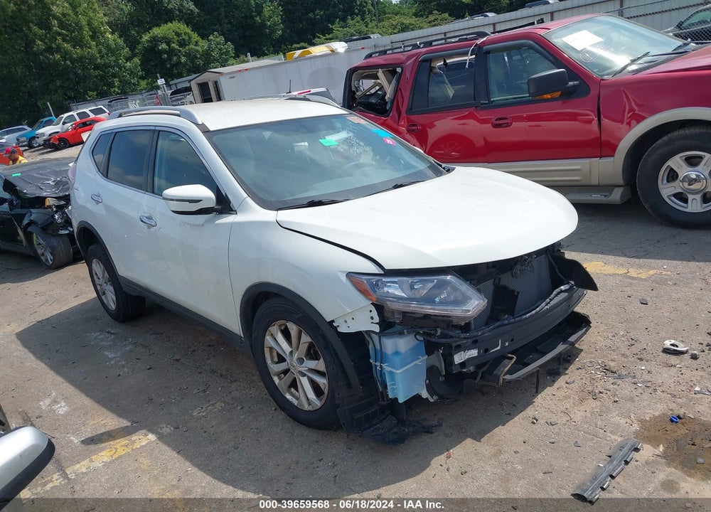 2016 NISSAN ROGUE SV VIN: KNMAT2MT1GP655149