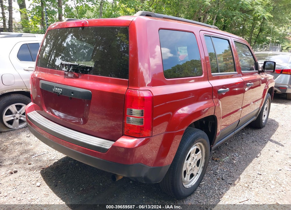 2015 JEEP PATRIOT SPORT VIN: 1C4NJPBB9FD400084