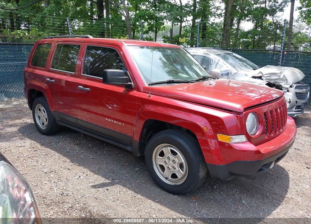 2015 JEEP PATRIOT SPORT VIN: 1C4NJPBB9FD400084