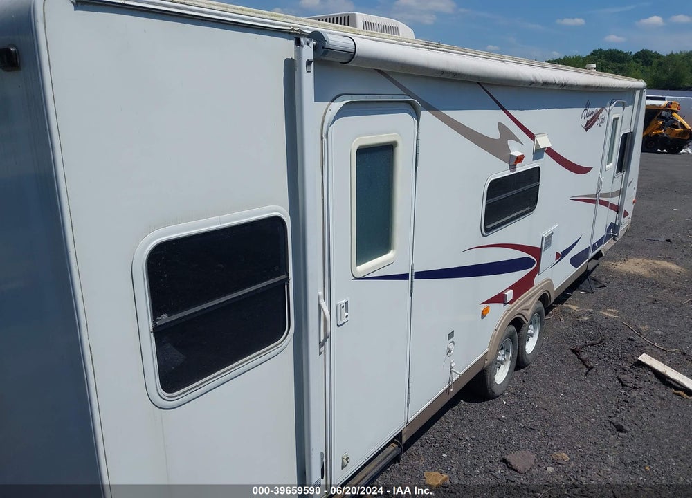 2007 HOLIDAY RAMBLER RAMBLER TRAVEL TRAILER VIN: 1KB18K2074000560