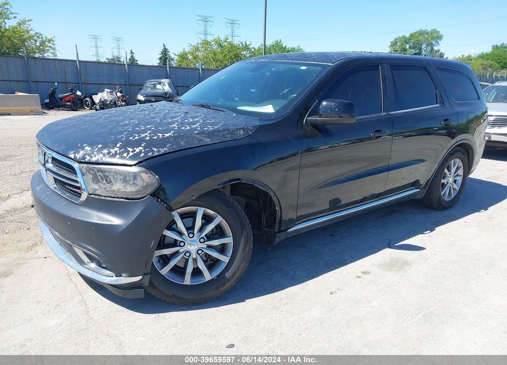 2018 DODGE DURANGO SXT RWD VIN: 1C4RDHAG4JC289874