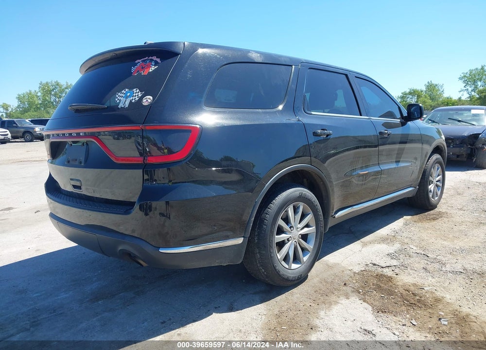 2018 DODGE DURANGO SXT RWD VIN: 1C4RDHAG4JC289874