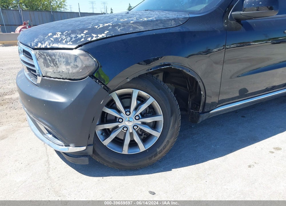 2018 DODGE DURANGO SXT RWD VIN: 1C4RDHAG4JC289874