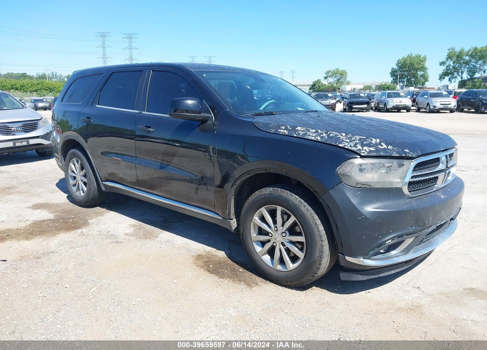 2018 DODGE DURANGO SXT RWD VIN: 1C4RDHAG4JC289874