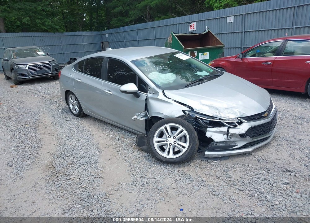2018 CHEVROLET CRUZE LT AUTO VIN: 1G1BE5SM8J7106401