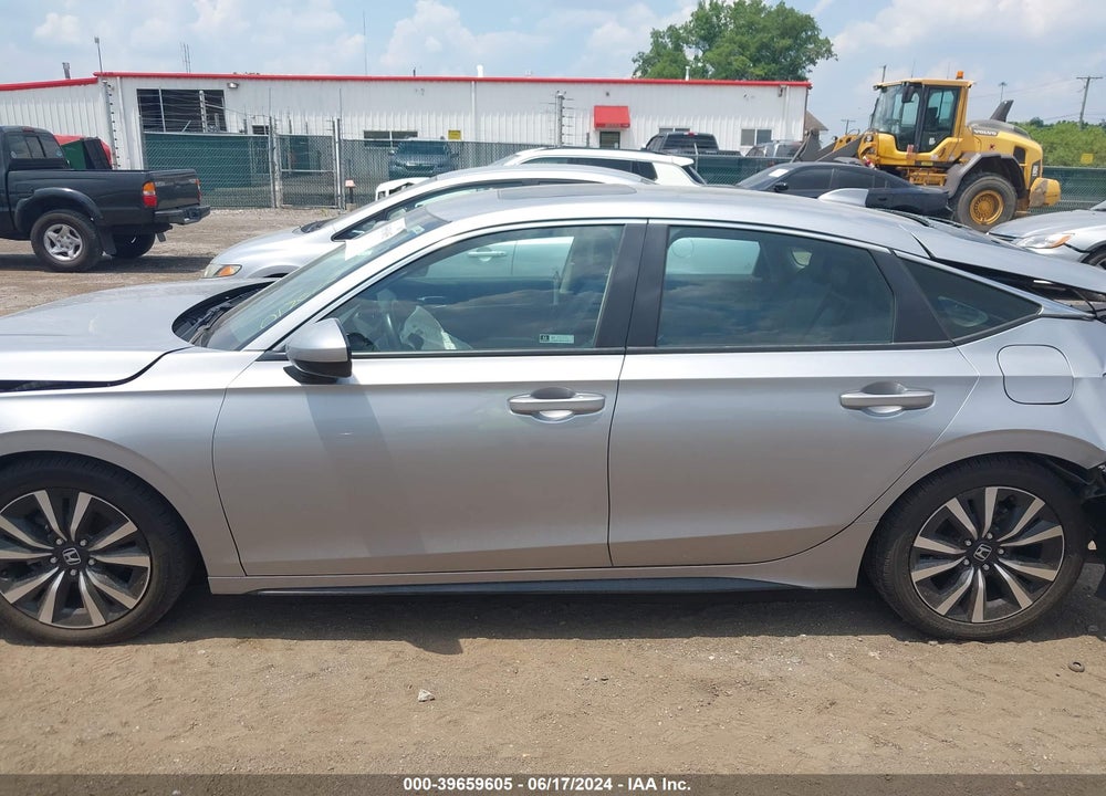 2022 HONDA CIVIC EX-L VIN: 19XFL1H71NE017865