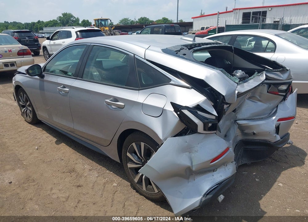 2022 HONDA CIVIC EX-L VIN: 19XFL1H71NE017865