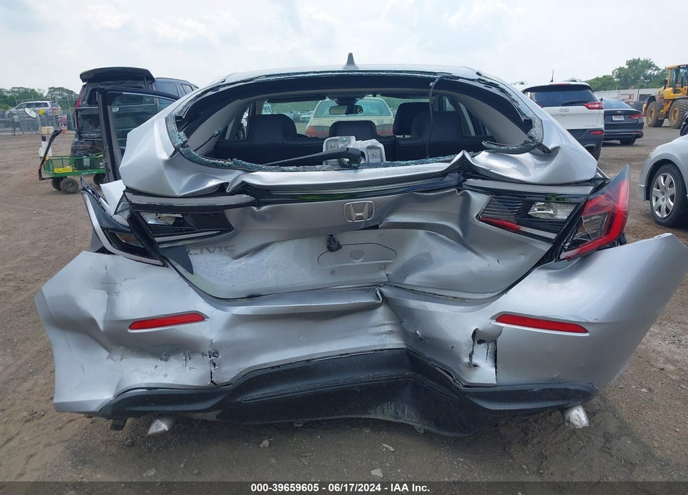 2022 HONDA CIVIC EX-L VIN: 19XFL1H71NE017865