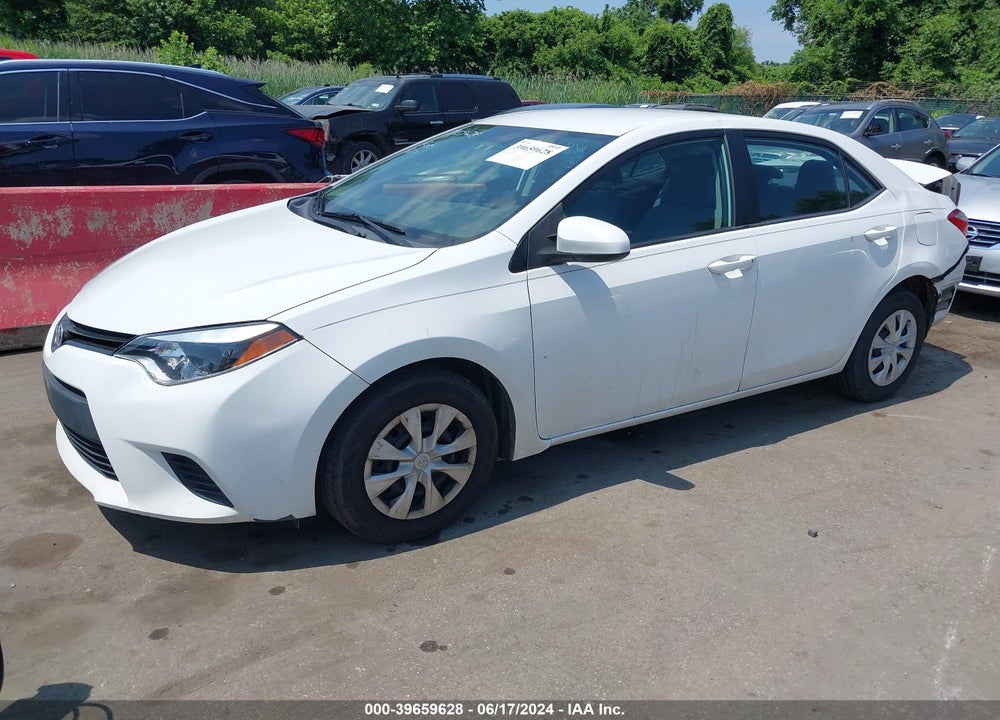 2015 TOYOTA COROLLA L VIN: 2T1BURHE8FC240431