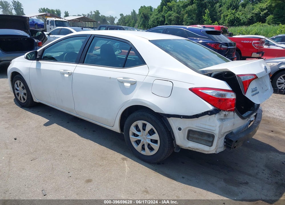2015 TOYOTA COROLLA L VIN: 2T1BURHE8FC240431