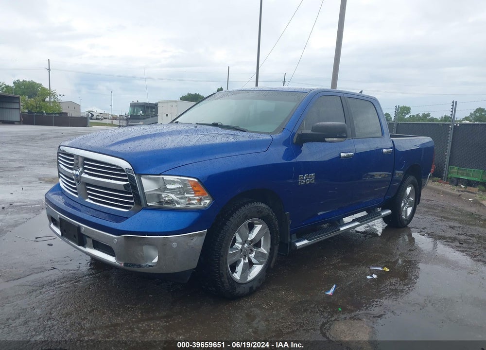 2017 RAM 1500 BIG HORN 4X4 5'7 BOX VIN: 1C6RR7LG8HS596402
