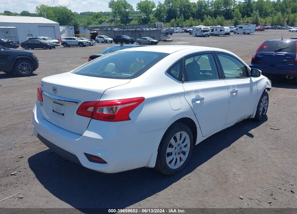 2016 NISSAN SENTRA S VIN: 3N1AB7AP0GY302622