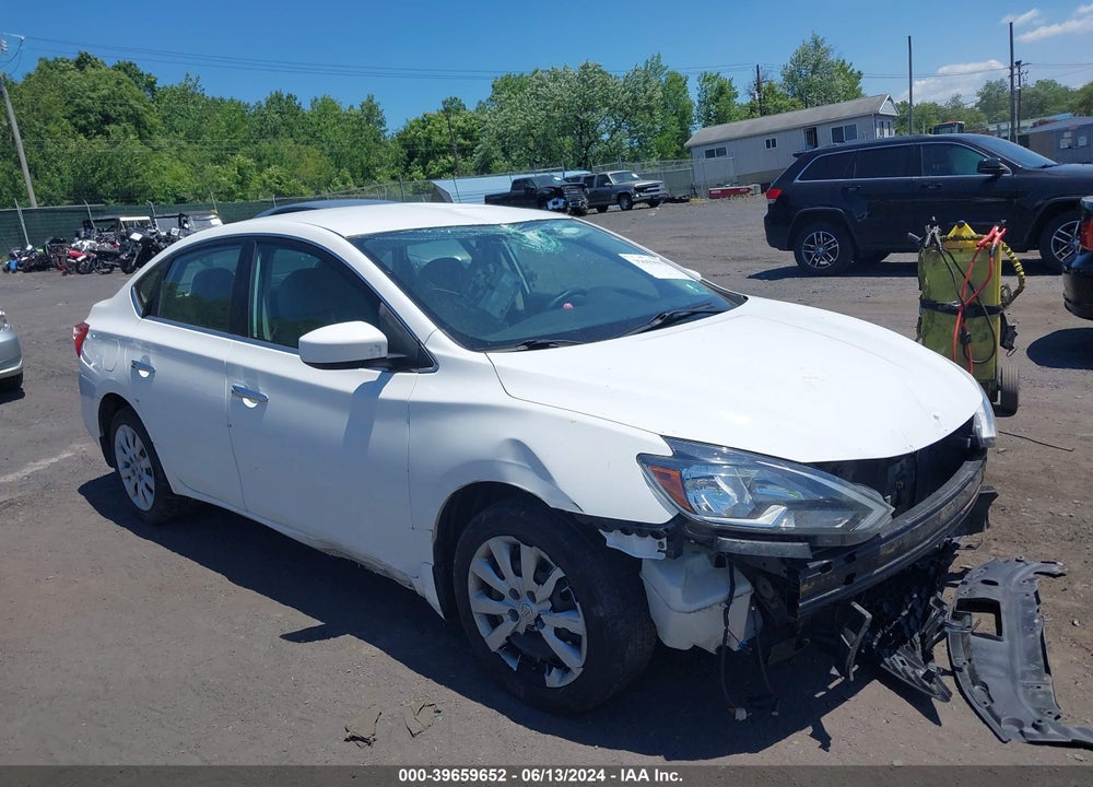 2016 NISSAN SENTRA S VIN: 3N1AB7AP0GY302622