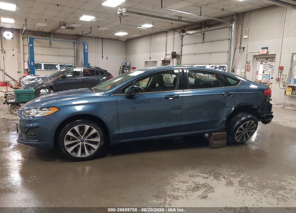 2019 FORD FUSION SE VIN: 3FA6P0T91KR266636