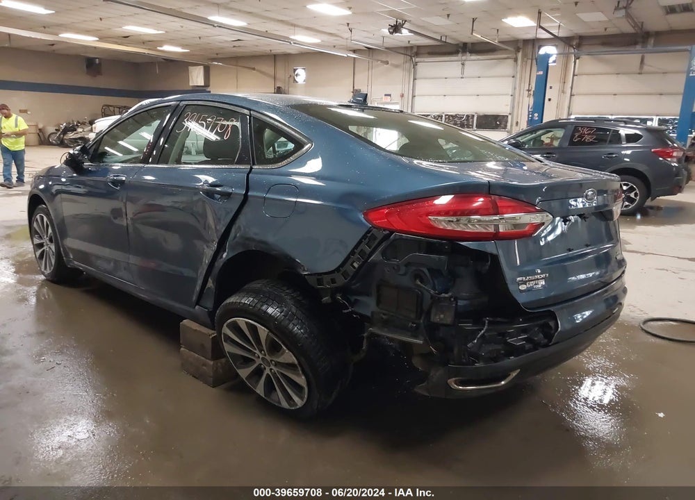 2019 FORD FUSION SE VIN: 3FA6P0T91KR266636