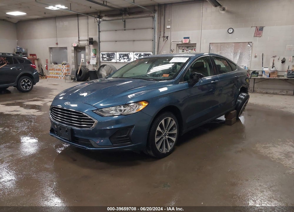 2019 FORD FUSION SE VIN: 3FA6P0T91KR266636